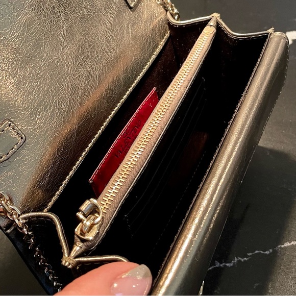 Authentic Valentino RockStud 🖤 Chrome Small/Mini 🖤 - Picture 8 of 12